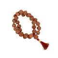 6 Mukhi Nepali Rudraksha Kantha Mala made in Silk thread
