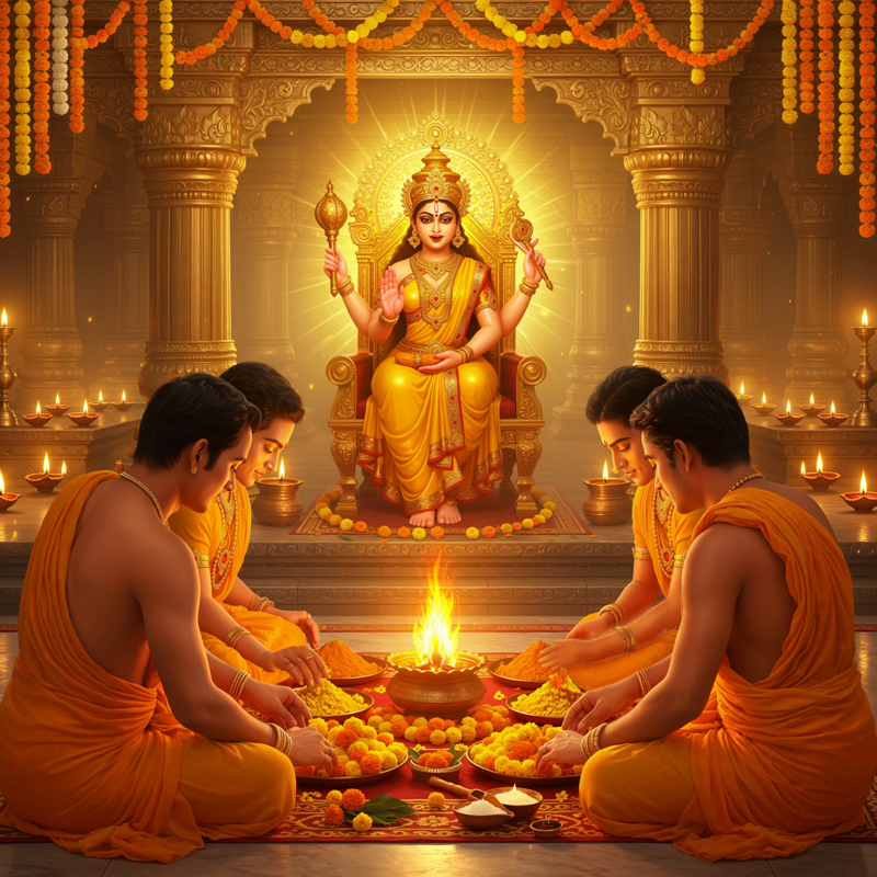 Bagalamukhi Puja for Victory Over Enemies