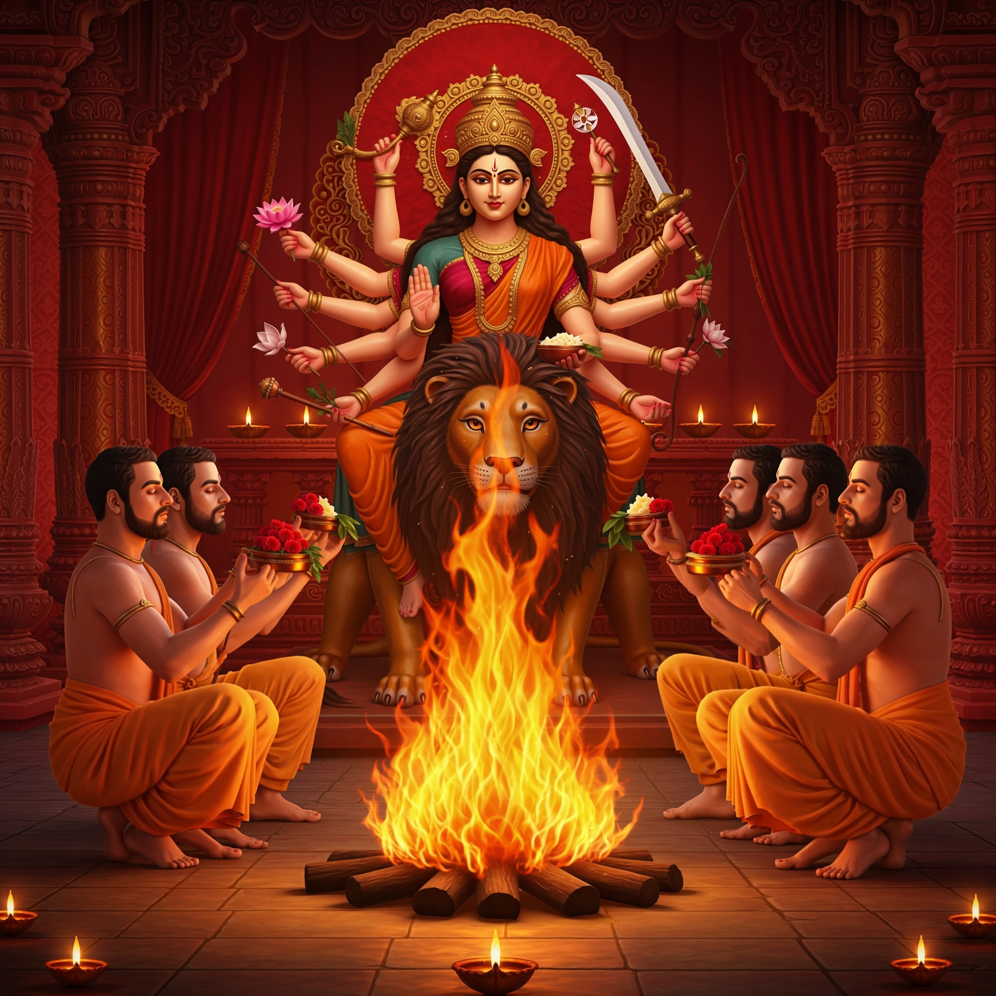 Chandi Homam for Strength and Protection