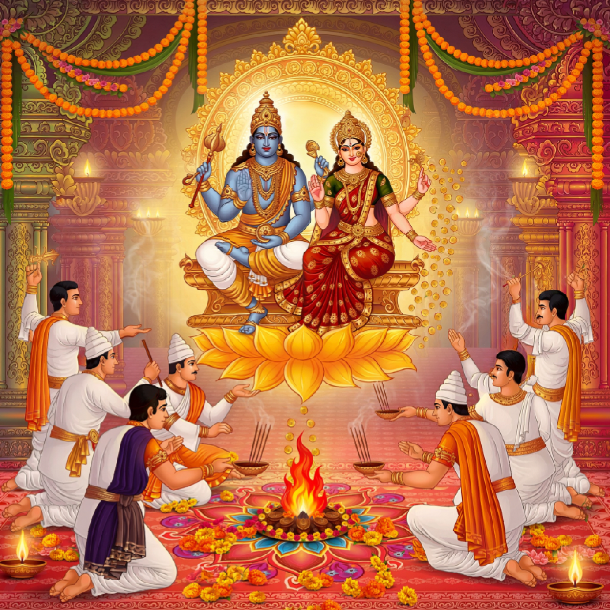 Laxmi Narayana Puja and Yajna