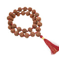 Panch Mukhi Rudraksha Mala made in Silk thread