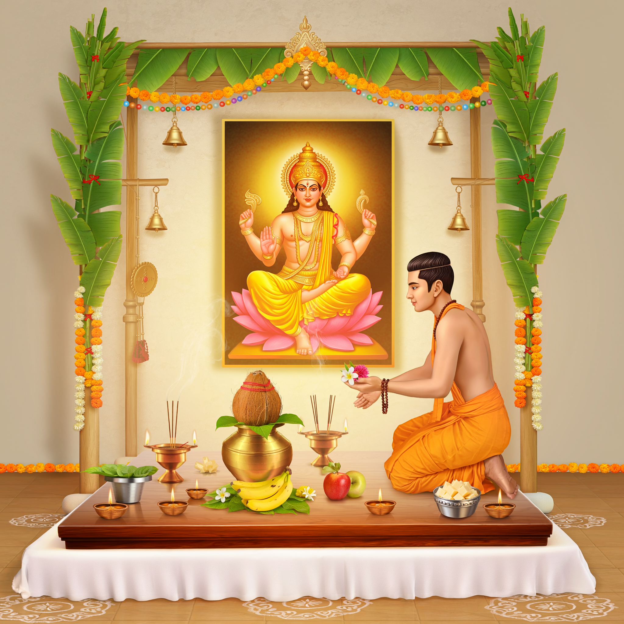 Satyanarayan Puja for Truth and Devotion