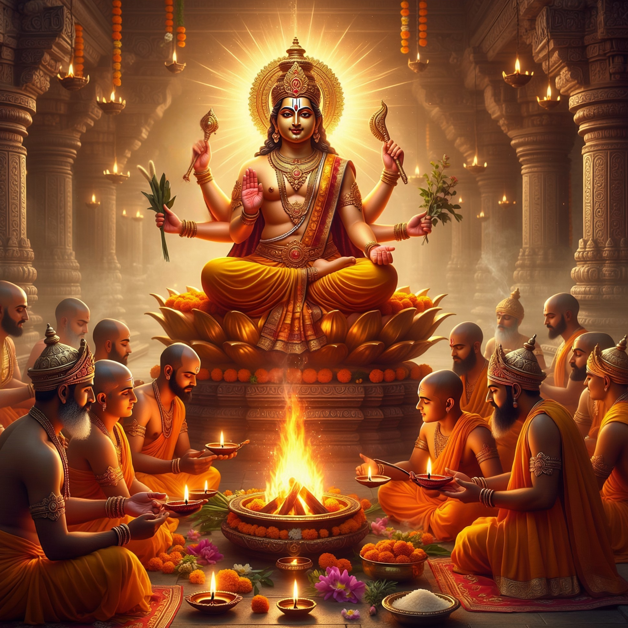 Dhanvantari Puja for Health and Wealth