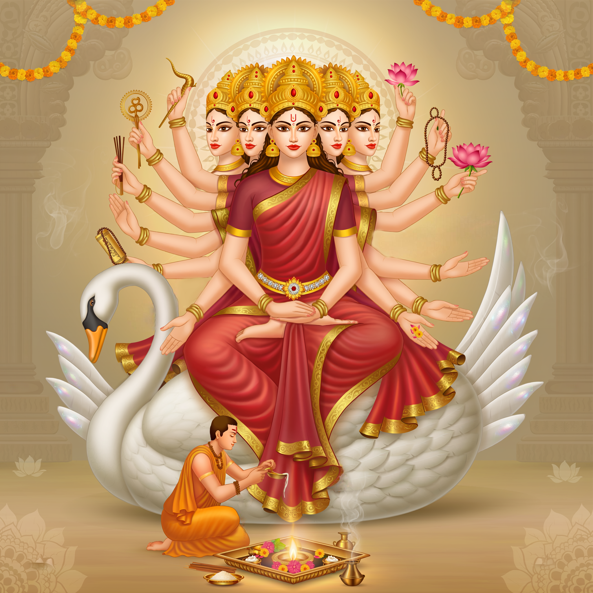 Gayatri Puja for Enlightenment
