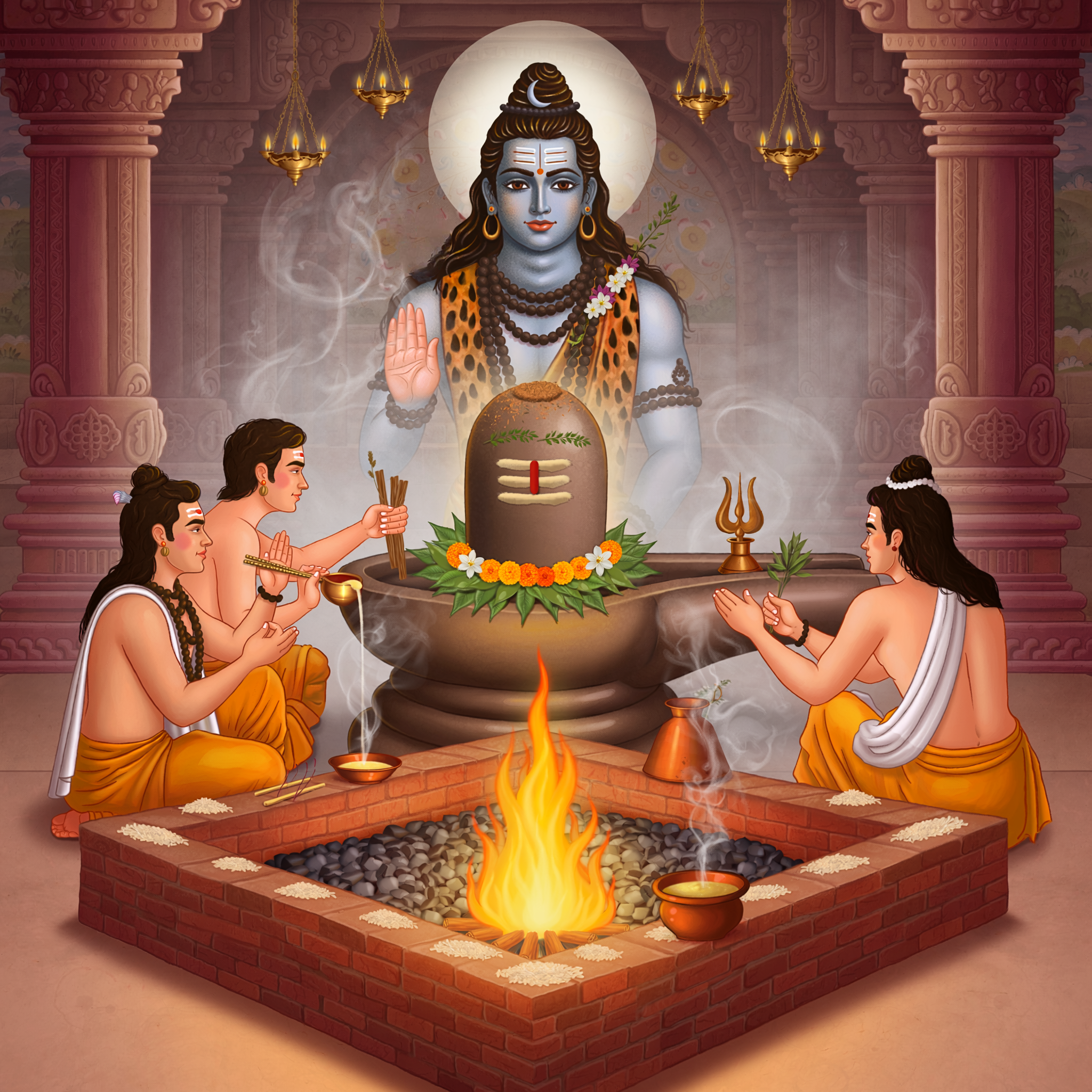 Maha Rudra Homam for Liberation