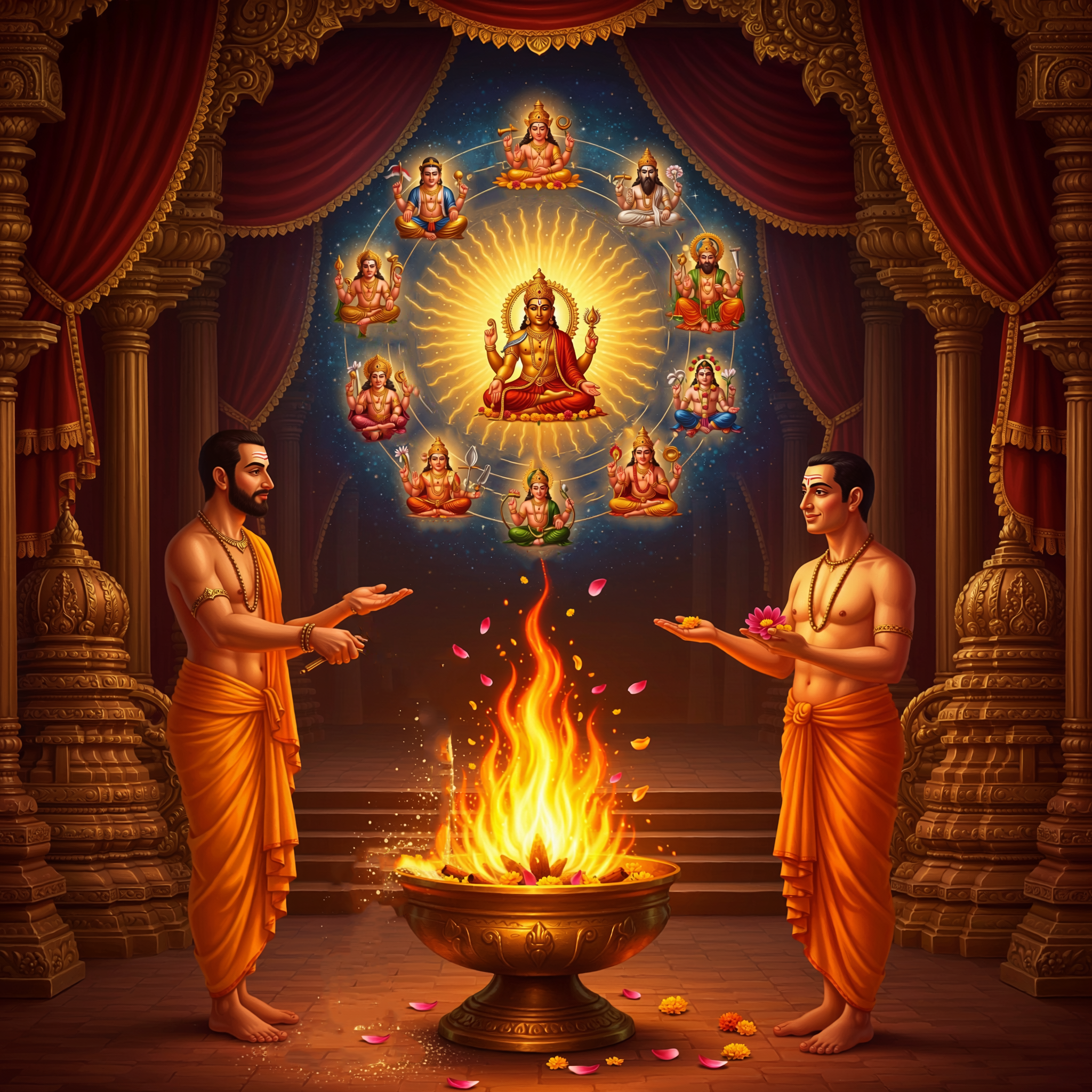 Navagraha Shanti Puja for Planetary Peace