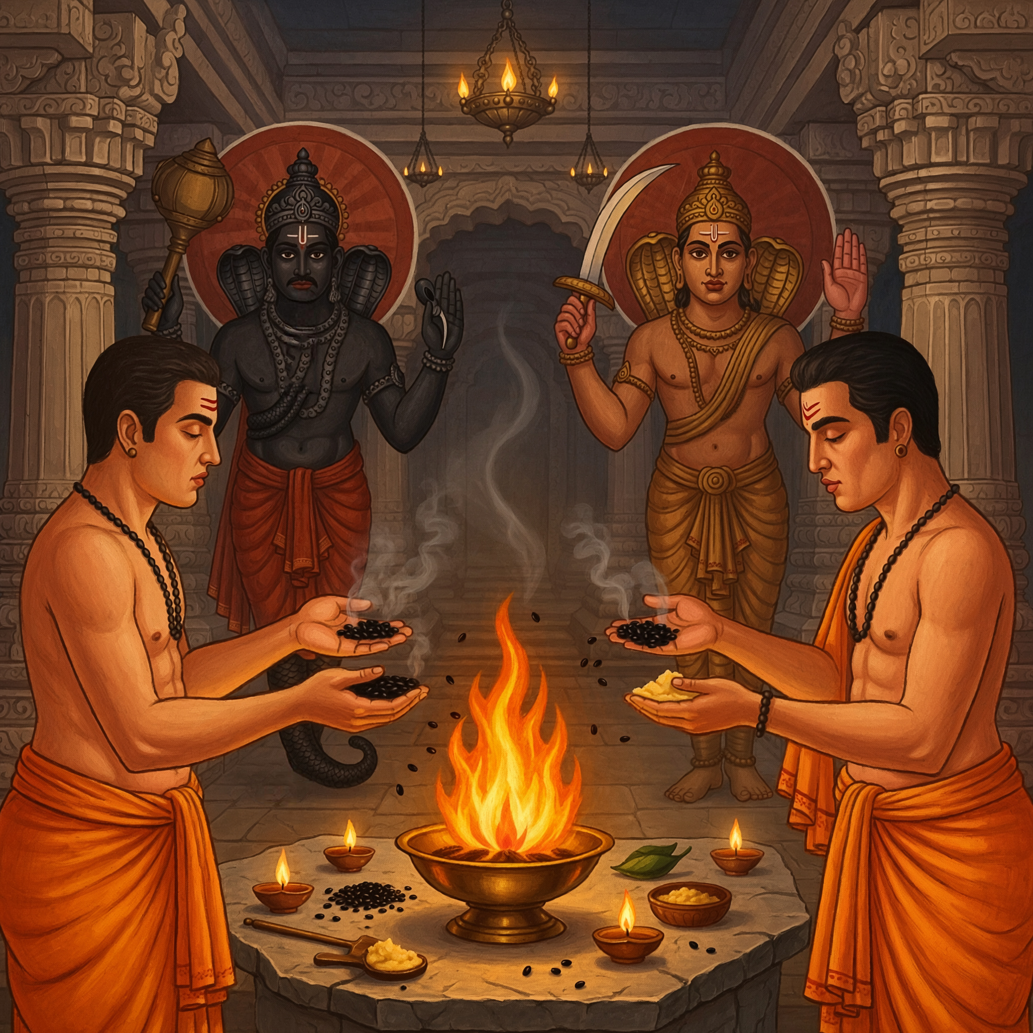 Rahu-Ketu Puja for Kaal Sarp and Dosha Relief