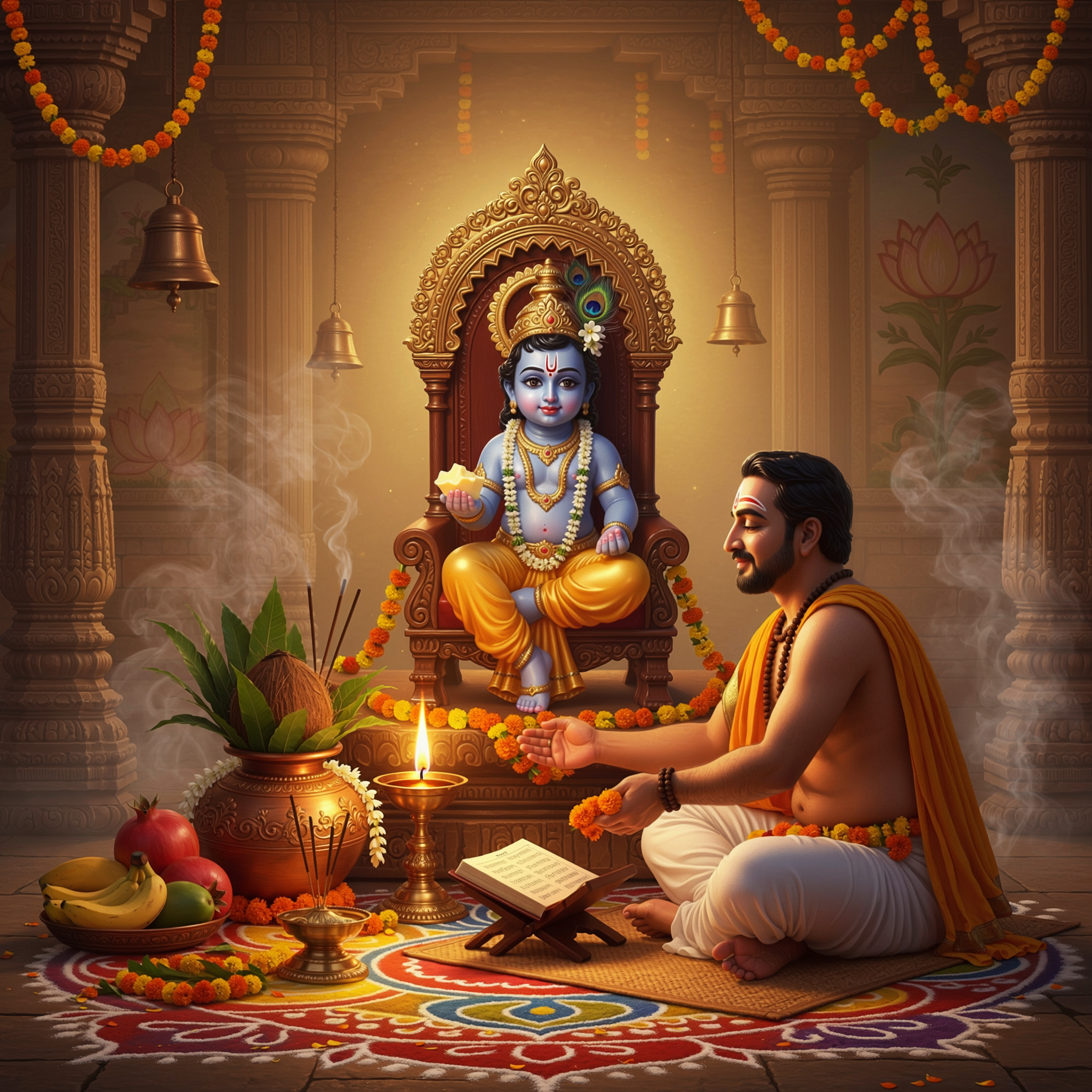 Santana Gopala Puja for Child blessing