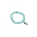 Amazonite Bracelet with Trinklet