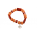 6 Mukhi Rudraksha and Jasper Bracelet