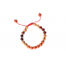 Red Jade and Sandalwood Bracelet