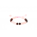 Rose Quartz and Red Sandalwood Bracelet