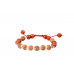 6 Mukhi Rudraksha and Red Jasper Bracelet