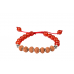 8 Mukhi Rudraksha and Red Carnelian Bracelet