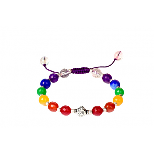 Seven Chakra Gemstone Bracelet