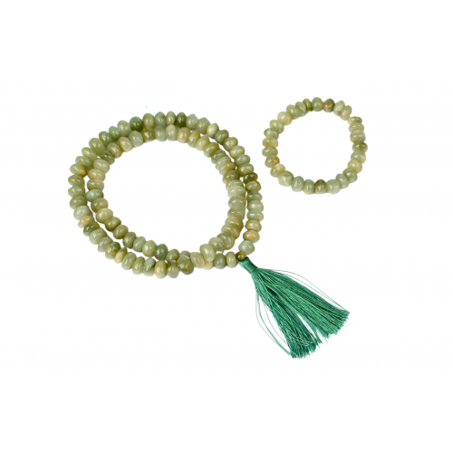 Cats Eye Mala and Bracelet - i