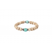 Amazonite and Tulsi Beads Bracelet