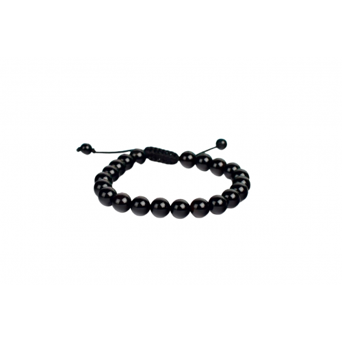 Black Agate Bracelet - 8mm