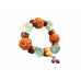 5 Mukhi and Aquamarine Gemstone Bracelet