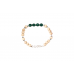 Green Onyx and Tulsi Bracelet