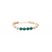 Green Onyx and Tulsi Bracelet