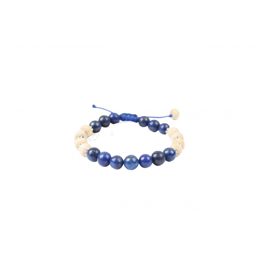 Lapis Lazuli and Tulsi Bracelets