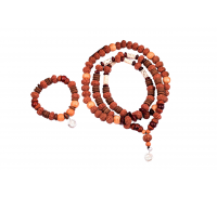 7 Mukhi Laxmi Mala and Bracelet Set