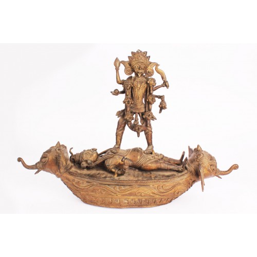 Bronze Mahakali Idol