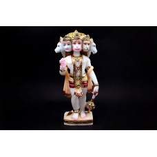 Lord Panchmukhi Hanuman marble idol