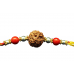 4 Mukhi Rakhi with pure silver accessories in thread - III