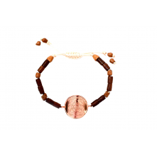Shree Saraswati Yantra Bracelet in Copper