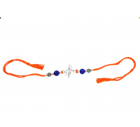 Shree Rakhi with Blue Agate Beads