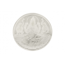 Puja Silver Coin Gajalaxmi 5 - gms