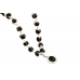 Shaligram Mala with Sudarshan Locket Caps Design