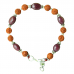 Ruby with Rudraksha Beads Bracelet