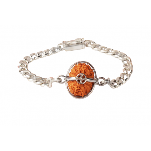 Hanuman Bracelet - Java Medium Silver Chain