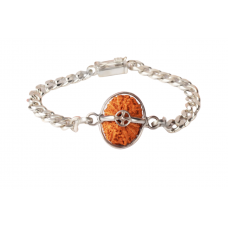 Hanuman Bracelet - Java Small Silver Chain