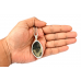 Shiv Netra Golden Crystal Shaligram Shila Pendant