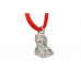 Hanuman locket in pure silver - Design VIII