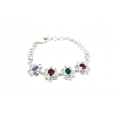 Mahalaxmi Ratn Kavacham Gems Ladies Bracelet Style