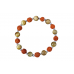 Rudraksha and Brown Cats Eye Bracelet - Design II