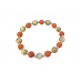 Rudraksha and Brown Cats Eye Bracelet - Design II