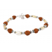 Rudraksha Garnet Bracelet - Design III