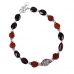 Rudraksha Garnet Bracelet - Design III