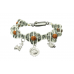 Sphatik Rudraksha Charm Bracelet - Design II