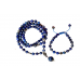 Lapis Lazuli Mala and Bracelet Set
