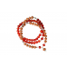 8 Mukhi Rudraksha and Red Carnelian Mala and Bracelet Set