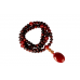 Red Sandalwood and Red Carnelian Mala and Bracelet Set