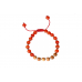 Red Carnelian and White Sandalwood Mala and Bracelet Set