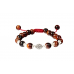 Red Tiger Eye Mala and Bracelet Set